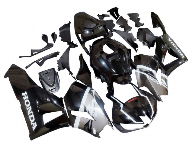 2013-2023 Honda CBR600RR Motorcycle Fairings - Silver Glossy Black Canada Websites