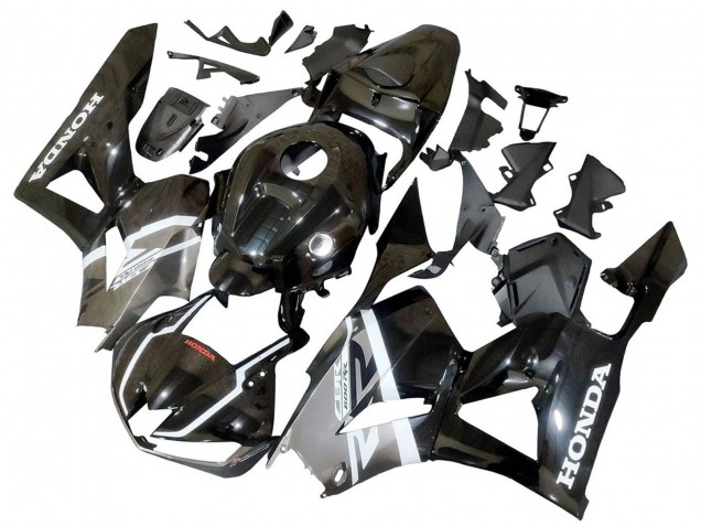 2013-2023 Honda CBR600RR Motorcycle Fairings - Silver Glossy Black Canada Websites