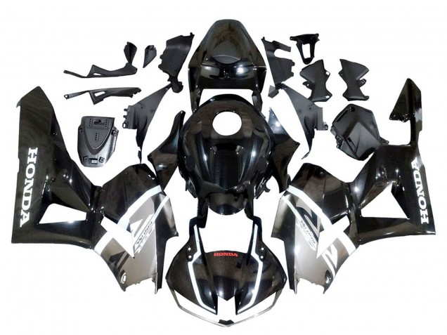 2013-2023 Honda CBR600RR Motorcycle Fairings - Silver Glossy Black Canada Websites