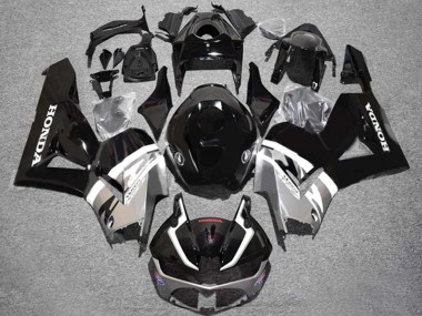 2013-2023 Honda CBR600RR Motorcycle Fairings - Silver Glossy Black Canada Websites