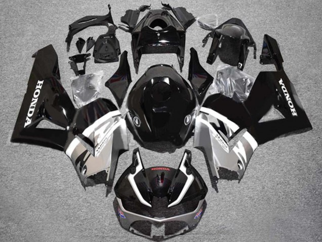 2013-2023 Honda CBR600RR Motorcycle Fairings - Silver Glossy Black Canada Websites