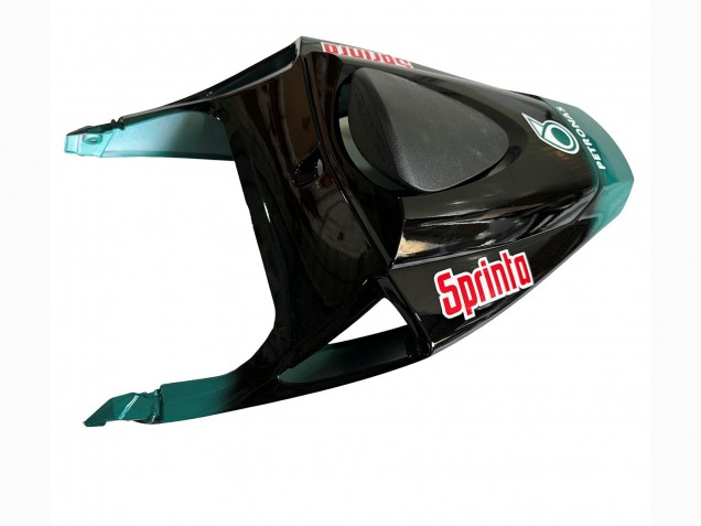 2013-2023 Honda CBR600RR Motorcycle Fairing - Teal Blue Glossy Black Petronas 20 Canada Websites