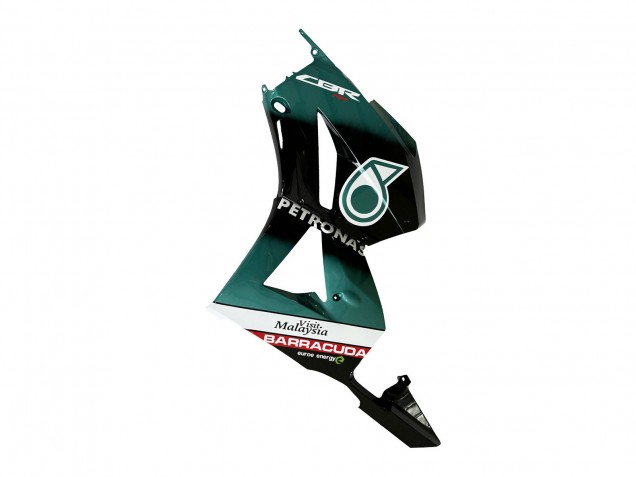 2013-2023 Honda CBR600RR Motorcycle Fairing - Teal Blue Glossy Black Petronas 20 Canada Websites
