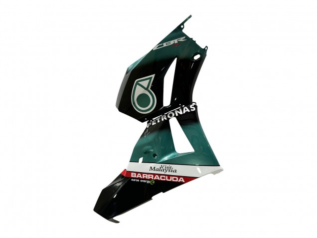 2013-2023 Honda CBR600RR Motorcycle Fairing - Teal Blue Glossy Black Petronas 20 Canada Websites