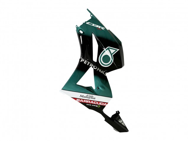 2013-2023 Honda CBR600RR Motorcycle Fairing - Teal Blue Glossy Black Petronas 20 Canada Websites