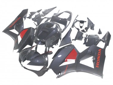 2013-2023 Honda CBR600RR Motorcycle Fairings - Black Carbon Fiber Red Canada Websites