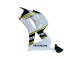 2013-2023 Honda CBR600RR Motorcycle Fairings - White Gold Glossy Black Repsol Canada Websites