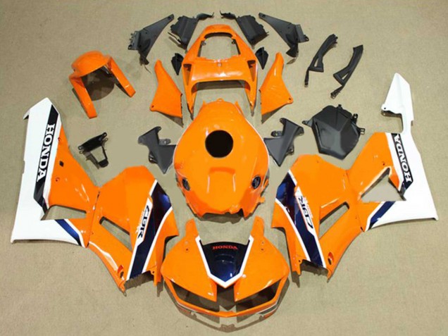 2013-2023 Honda CBR600RR Motorcycle Fairings - White Orange Dark Blue Canada Websites