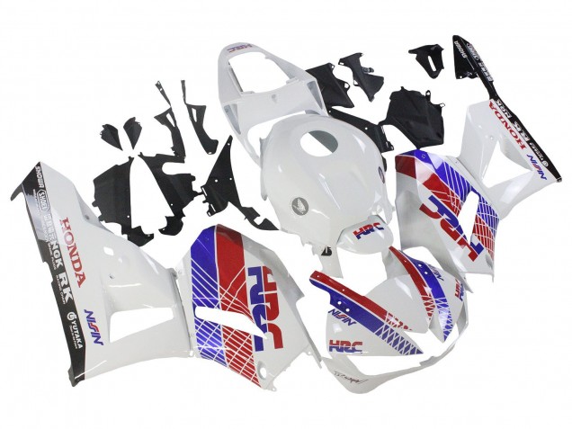 2013-2023 Honda CBR600RR Motorcycle Fairing - White Red Blue HRC Canada Websites