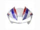2013-2023 Honda CBR600RR Motorcycle Fairing - White Red Blue HRC Canada Websites