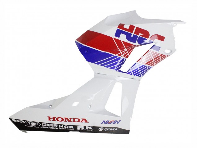 2013-2023 Honda CBR600RR Motorcycle Fairing - White Red Blue HRC Canada Websites