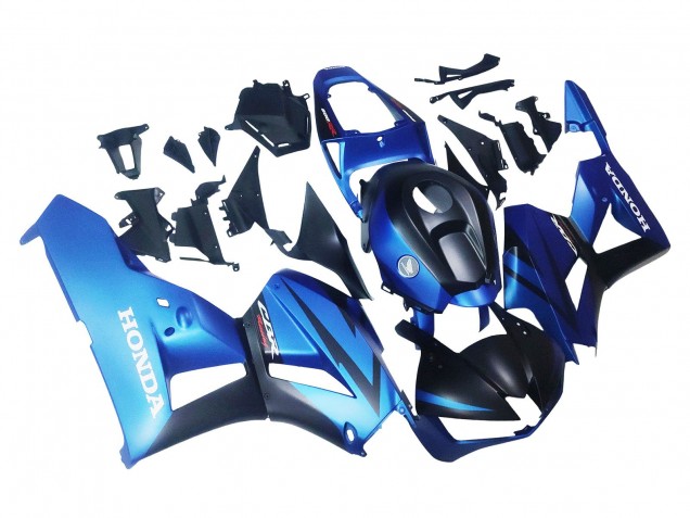 2013-2023 Honda CBR600RR Motorcycle Fairings - Blue Matte Black Racing Canada Websites