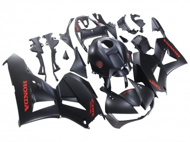 2013-2023 Honda CBR600RR Motorcycle Fairings - Matte Black Red Decals Canada Websites