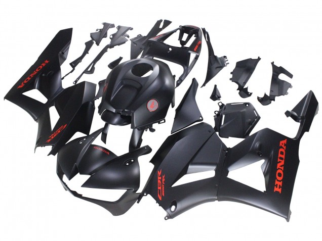 2013-2023 Honda CBR600RR Motorcycle Fairings - Matte Black Red Decals Canada Websites