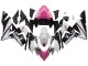 2004-2005 Kawasaki ZX10R Motorcycle Fairings - Black Pink White Playboy Motul Canada Websites