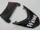 2004-2005 Kawasaki ZX10R Motorcycle Fairings - White Black West Ninja Canada Websites