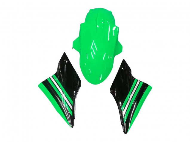 2006-2007 Kawasaki ZX10R Motorcycle Fairing Kits - Green White Black Canada Websites