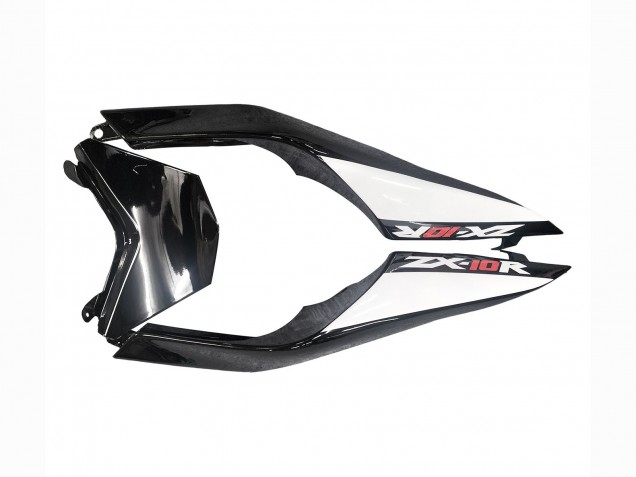 2008-2010 Kawasaki ZX10R Motorcycle Fairings - Glossy Black White Green Monster Elf Canada Websites