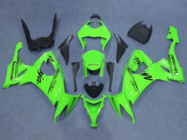 2008-2010 Kawasaki ZX10R Motorcycle Fairing - Green Black Canada Websites