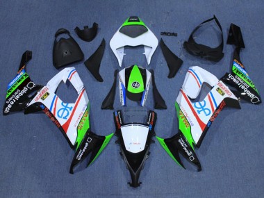 2008-2010 Kawasaki ZX10R Motorcycle Fairings - White Fluorescent Green Red Black Canada Websites