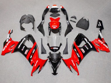 2008-2010 Kawasaki ZX10R Motorcycle Fairings - Red Black Kick Elf Canada Websites
