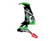 2008-2010 Kawasaki ZX10R Motorcycle Fairings - Green White Red Black Monster Elf 66 Canada Websites