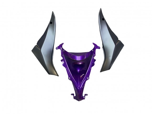 2008-2010 Kawasaki ZX10R Motorcycle Fairings - Purple Black Canada Websites