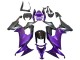 2008-2010 Kawasaki ZX10R Motorcycle Fairings - Purple Black Canada Websites