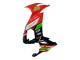 2008-2010 Kawasaki ZX10R Motorcycle Fairings - Red Green Black Canada Websites