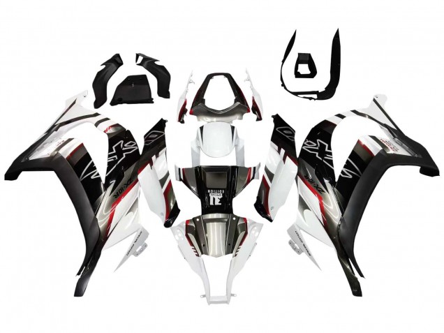 2011-2015 Kawasaki ZX10R Motorcycle Fairings - White Glossy Black Matte Black Red Canada Websites