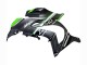 2016-2020 Kawasaki ZX10R Motorcycle Fairings - Matte Black Green White Ninja Canada Websites