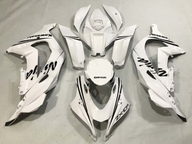 2016-2020 Kawasaki ZX10R Motorcycle Fairings - White Black Canada Websites