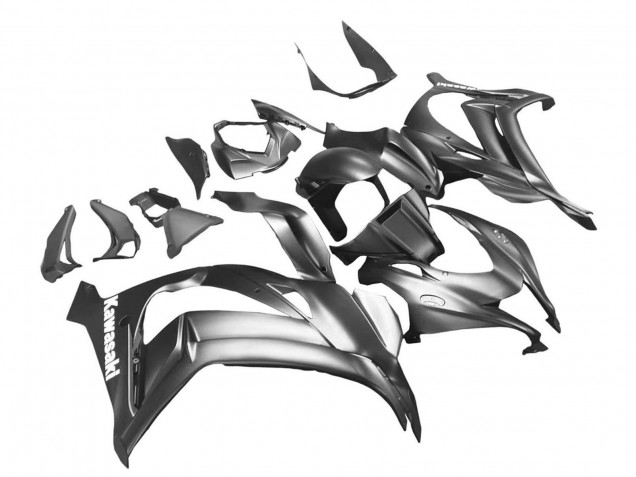 2016-2020 Kawasaki ZX10R Motorcycle Fairings - Matte Grey Canada Websites