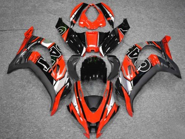 2016-2020 Kawasaki ZX10R Motorcycle Fairings - Red Silver Glossy Black Canada Websites