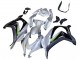 2016-2020 Kawasaki ZX10R Motorcycle Fairing - Silver Green Black Canada Websites