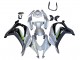 2016-2020 Kawasaki ZX10R Motorcycle Fairing - Silver Green Black Canada Websites