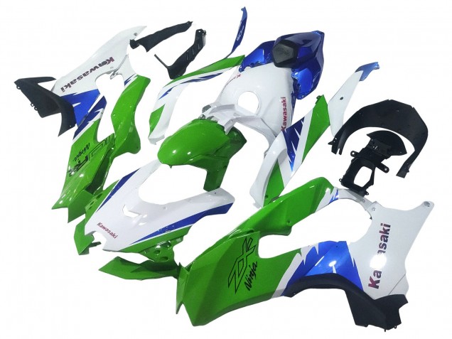 2021-2025 Kawasaki ZX10R Motorcycle Fairings - White Green Blue Black Canada Websites