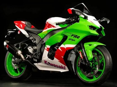 2021-2025 Kawasaki ZX10R Motorcycle Fairings - White Green Red Canada Websites
