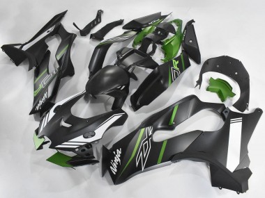 2021-2025 Kawasaki ZX10R Motorcycle Fairings - Matte Black Green White Canada Websites