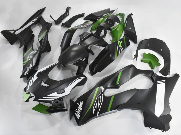 2021-2025 Kawasaki ZX10R Motorcycle Fairings - Matte Black Green White Canada Websites