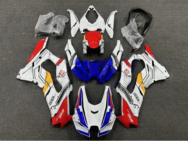 2021-2025 Kawasaki ZX10R Motorcycle Fairings - White Red Blue Yellow WB102 Canada Websites