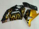 2006-2011 Kawasaki ZX14R ZZR1400 Motorcycle Fairings - Glossy Black Gold Flame Canada Websites