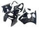 1998-1999 Kawasaki ZX6R Motorcycle Fairings - Glossy Black Yellow Elf Bridgestone Canada Websites