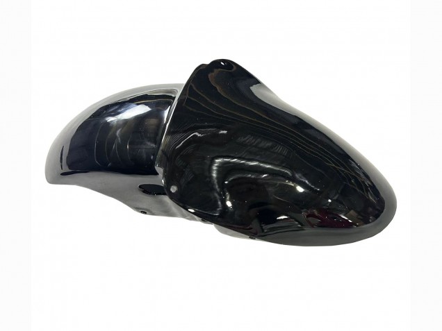 1998-1999 Kawasaki ZX6R Motorcycle Fairings - Glossy Black Yellow Elf Bridgestone Canada Websites