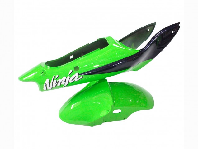 1998-1999 Kawasaki ZX6R Motorcycle Fairings - Green White Dark Blue Silver Canada Websites