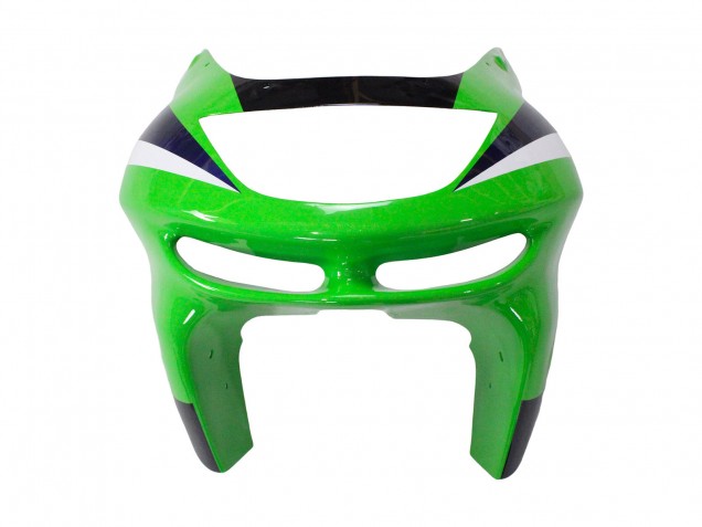 1998-1999 Kawasaki ZX6R Motorcycle Fairings - Green White Dark Blue Silver Canada Websites