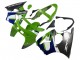 1998-1999 Kawasaki ZX6R Motorcycle Fairings - Green White Blue Silver Glossy Black Canada Websites