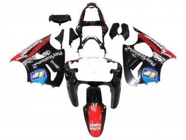 2000-2002 Kawasaki ZX6R Motorcycle Fairings - Glossy Black Red Blue Red PlayStation 2 Canada Websites