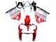 2000-2002 Kawasaki ZX6R Motorcycle Fairings - White Red Black Canada Websites