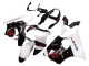2000-2002 Kawasaki ZX6R Motorcycle Fairings - White Black Red Monster Canada Websites